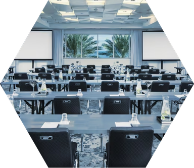 Oceanview breakout space at W Hotel Fort Lauderdale