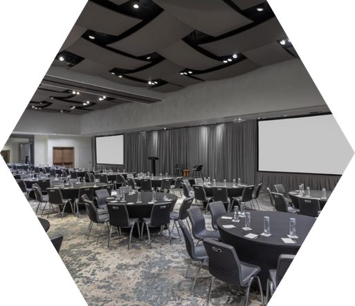 Main ballroom at W Hotel Fort Lauderdale